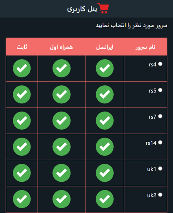آموزش تغییر سرور در هلوگیت