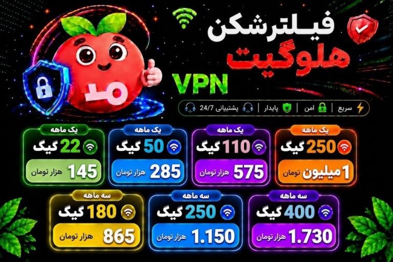 تعرفه اشتراک فیلتر شکن اختصاصی هلوگیت – مهر ماه 1405